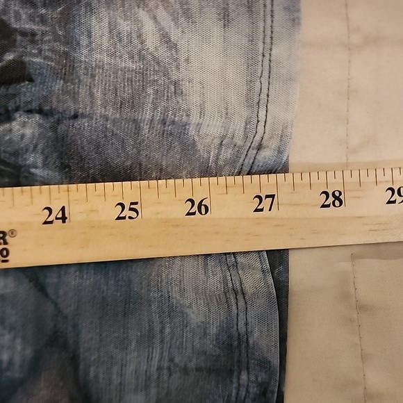 Chico’s Easywear Oriental Sheer Top sz 1 - Picture 6 of 6